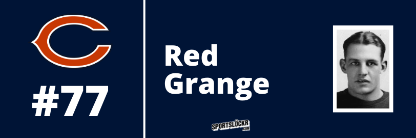 Red-Grange-Retired-Jersey-77