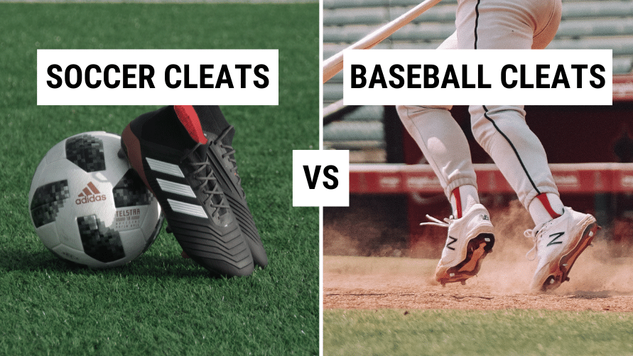 Soccer Cleats vs Baseball Cleats (The Key Differences)