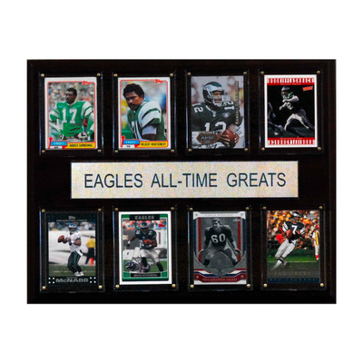 Philadelphia Eagles All Time Greats Plaque