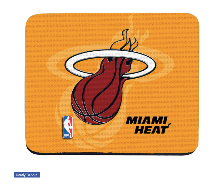 Miami-Heat-3D-Mouse-Pad
