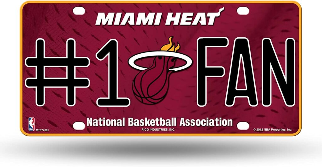 NBA-1-Fan-Metal-License-Plate-Tag
