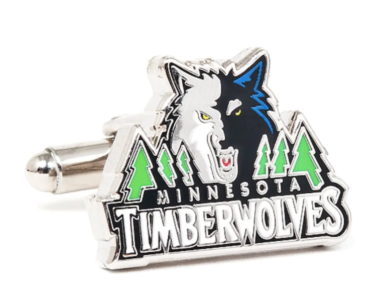 NBA-Minnesota-Timberwolves-Cufflinks