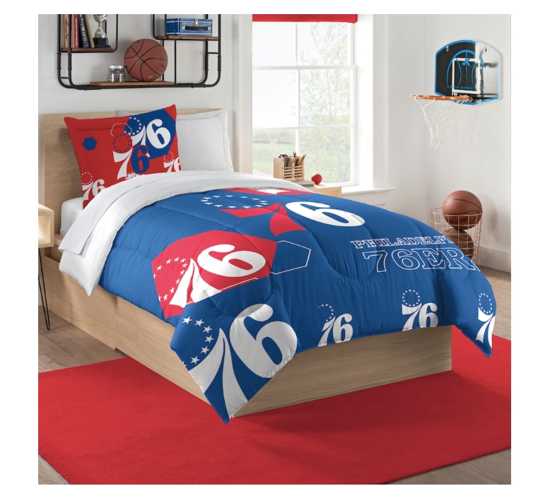 Philadelphia-76ers-The-Northwest-Group-Hexagon-Twin-Comforter-And-Sham-Set