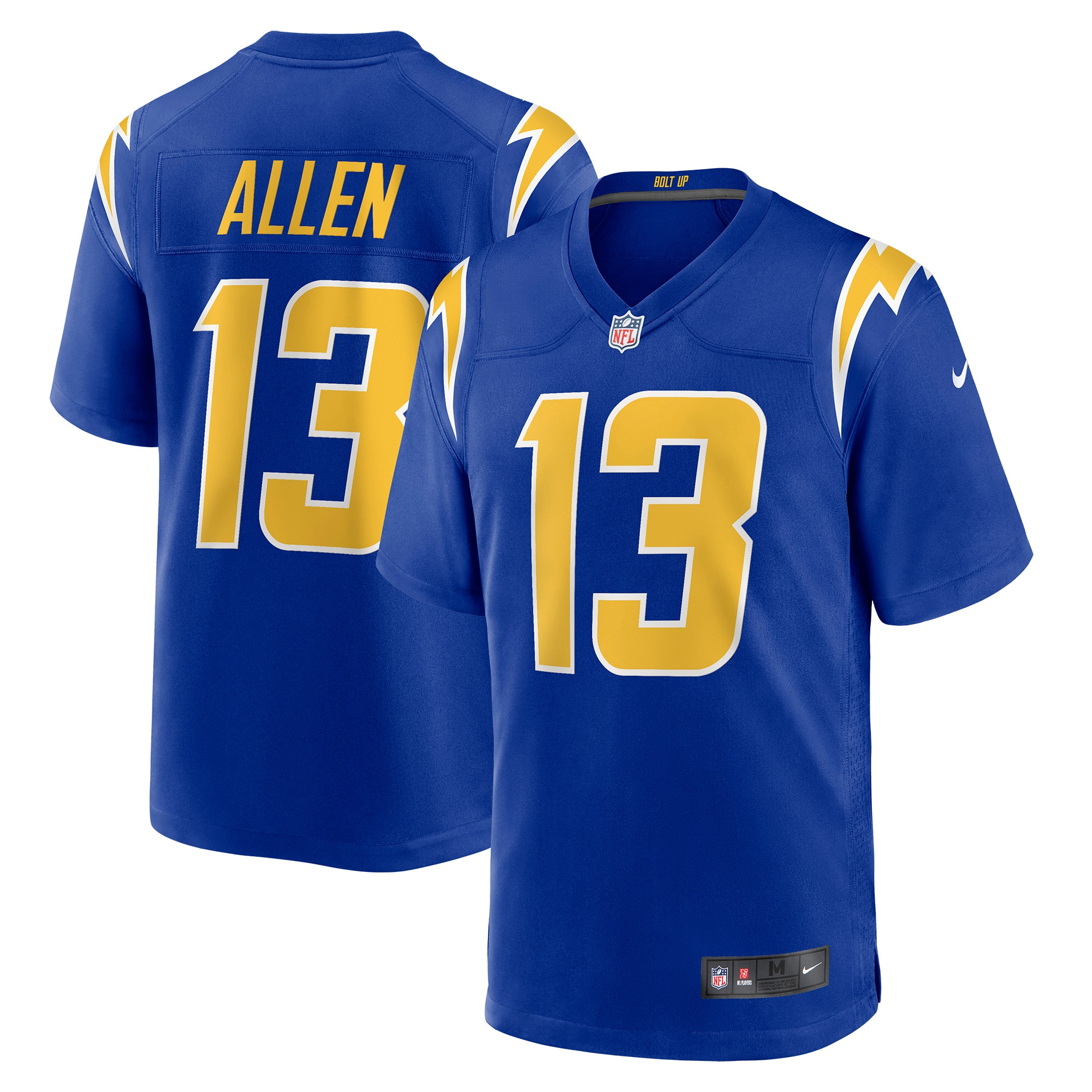 Men's Nike Keenan Allen Royal Los Angeles Chargers Game Jersey