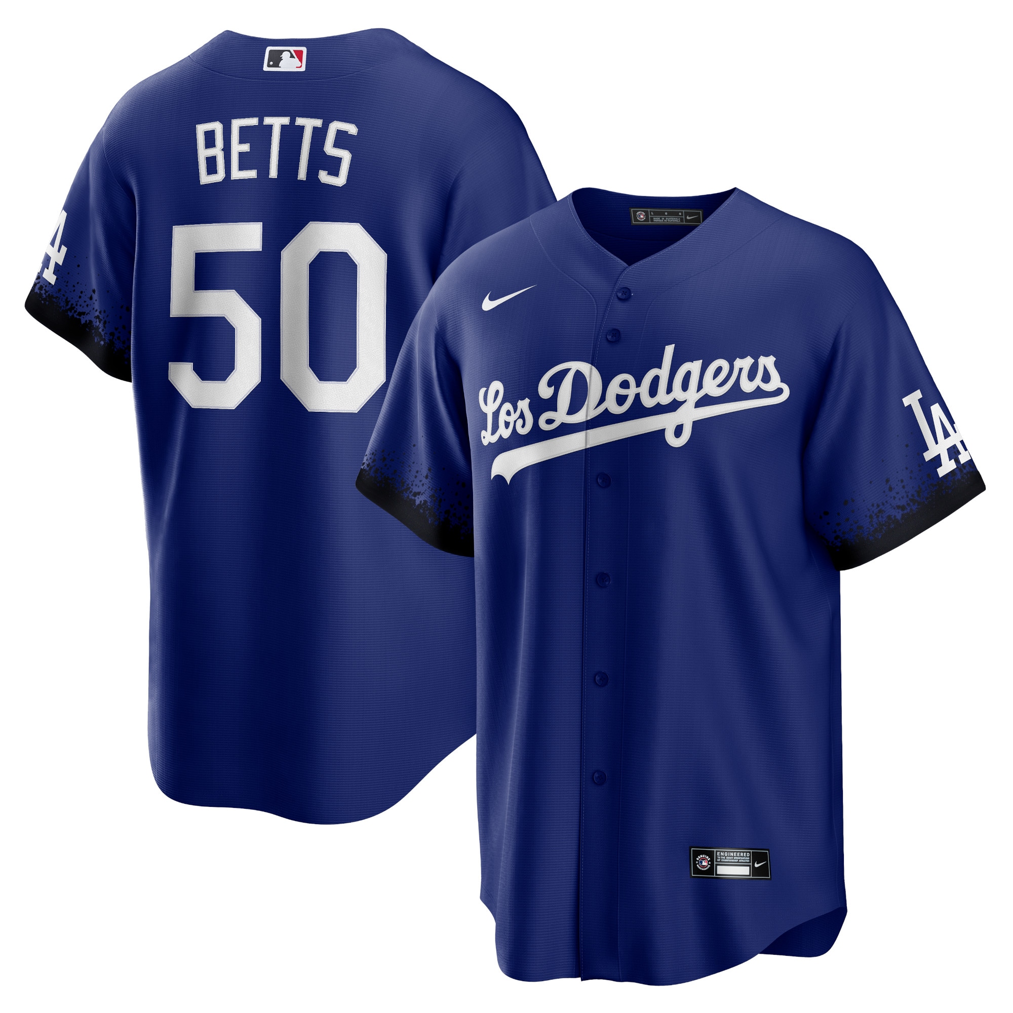 Men's Nike Mookie Betts Royal Los Angeles Dodgers City Connect Replica Player Jersey