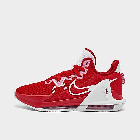 Nike LeBron Witness 6 Team Basketball Shoes in Red/University Red Size 11.0