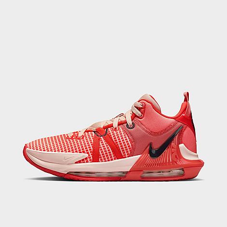 Nike LeBron Witness 7 Basketball Shoes in Orange/Bright Crimson Size 9.5